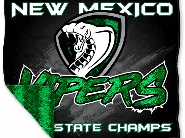 "Paintbrush" Plush Blanket (1 or 2 Sided)