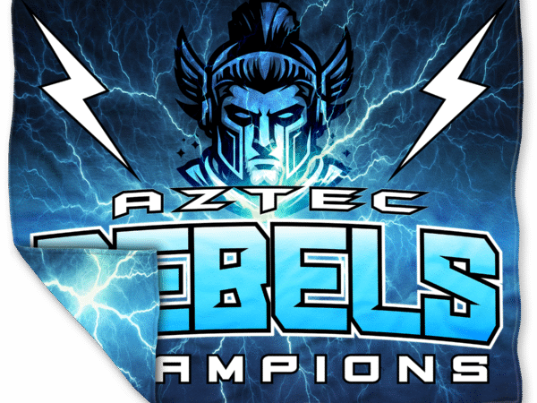 "Lightning" Plush Blanket (1 or 2 Sided)